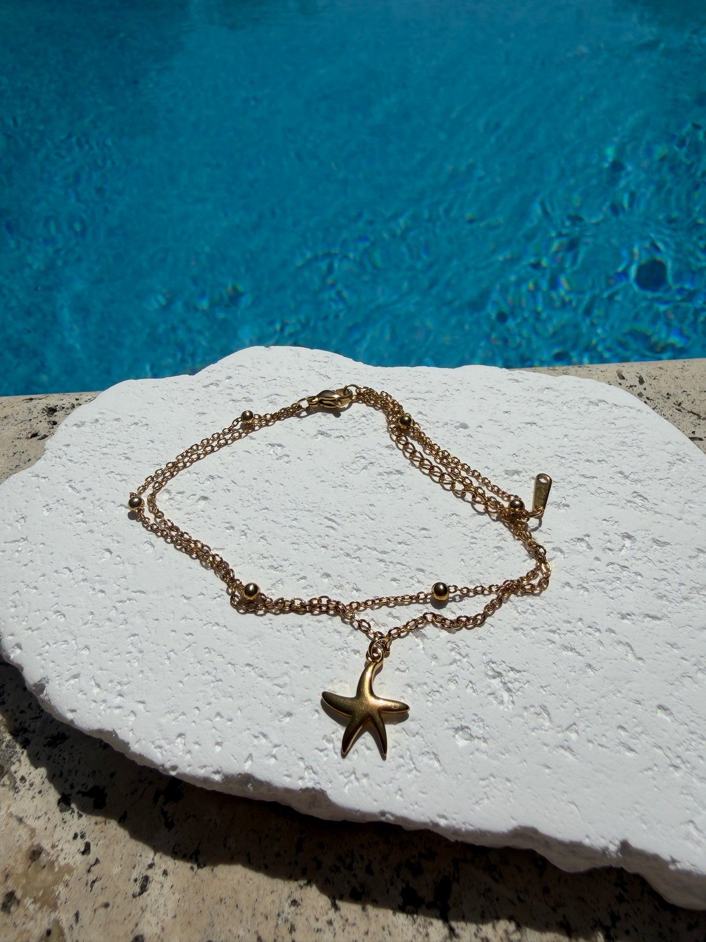 Starfish Waterproof Anklet