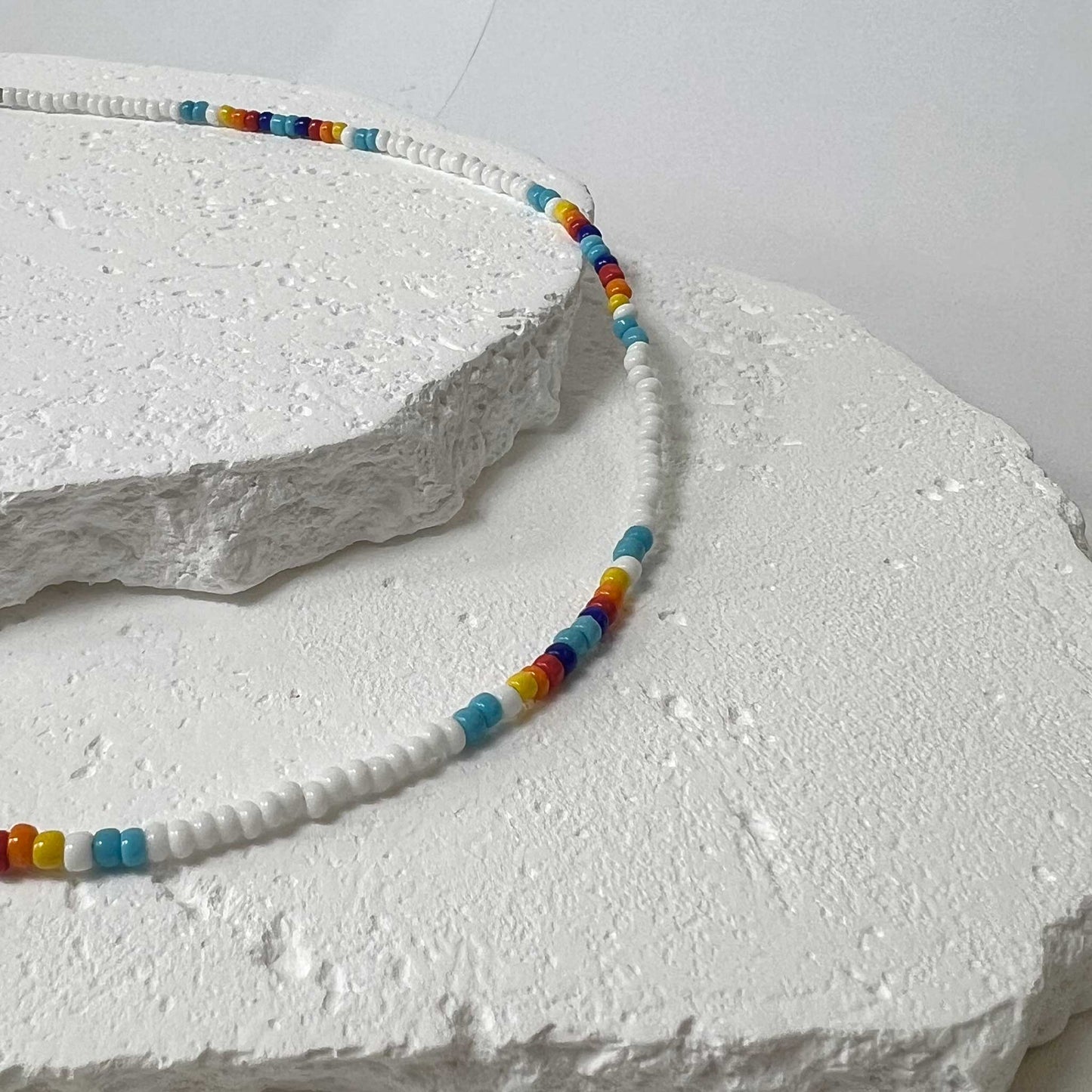 Parrot Seed Bead Necklace
