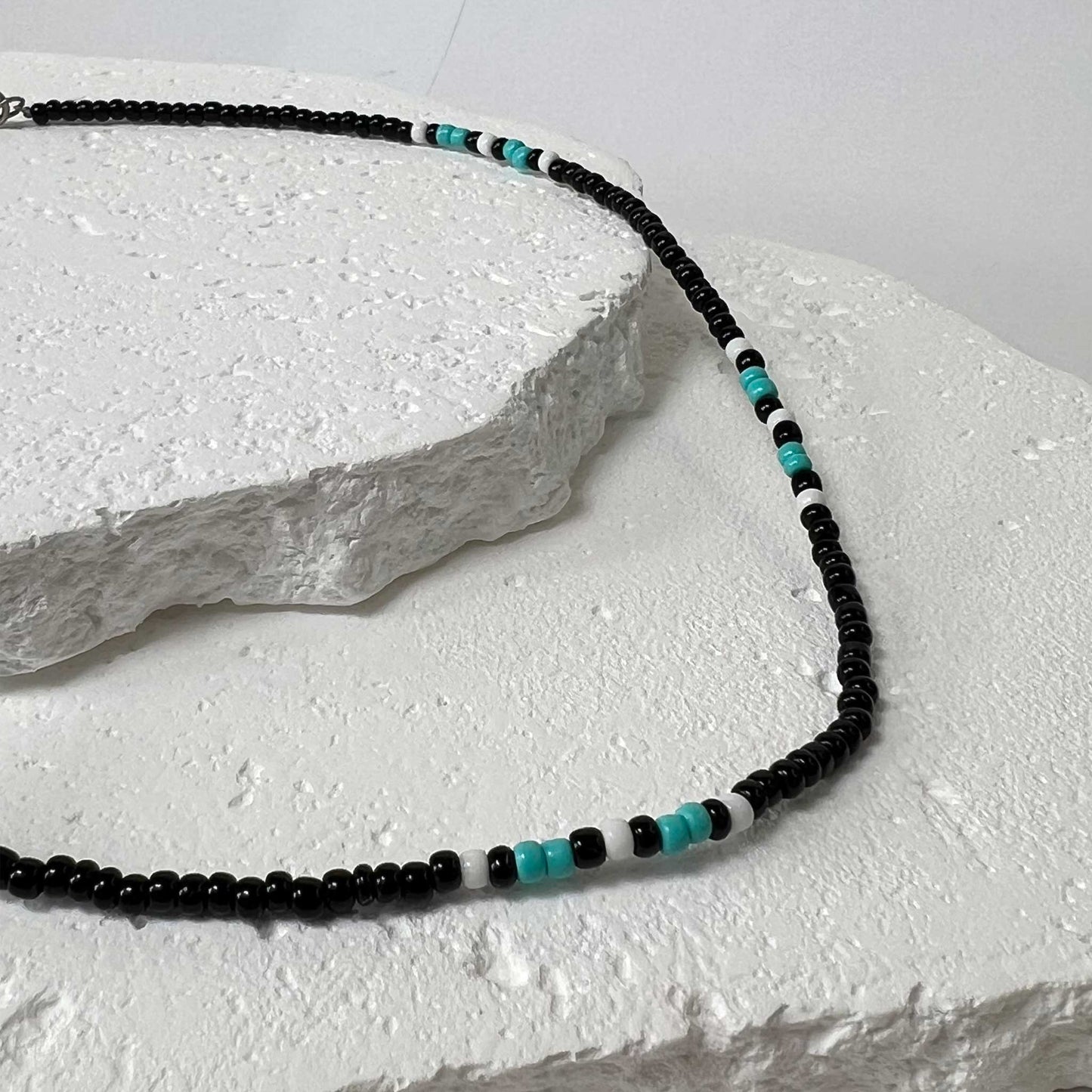 Tidal Wave Seed Bead Necklace