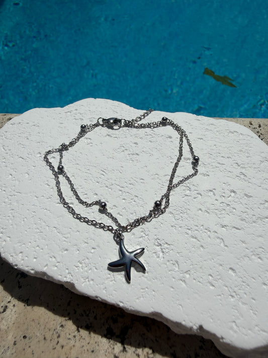 Starfish Waterproof Anklet