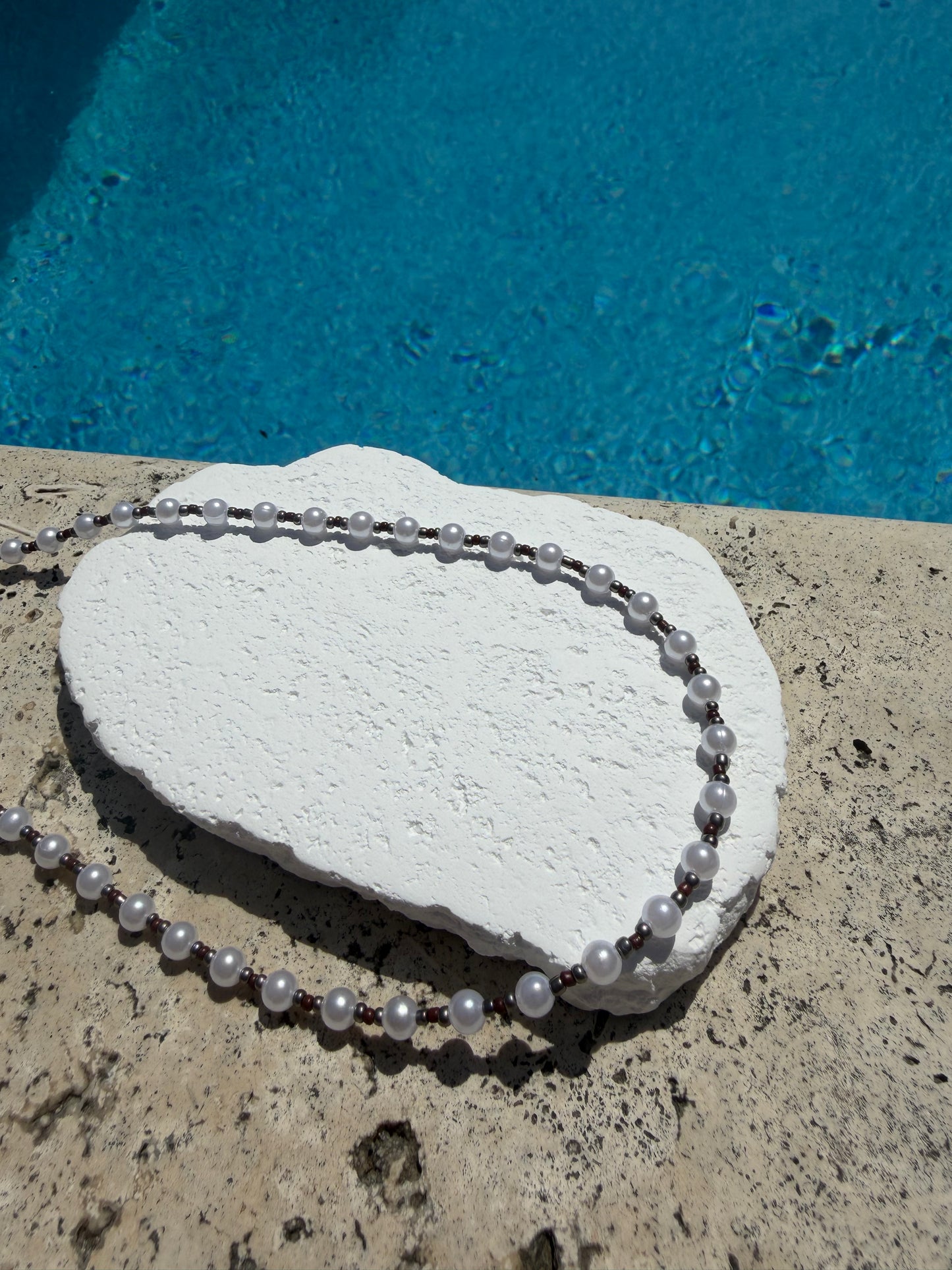 Sunkissed Pearl Necklace