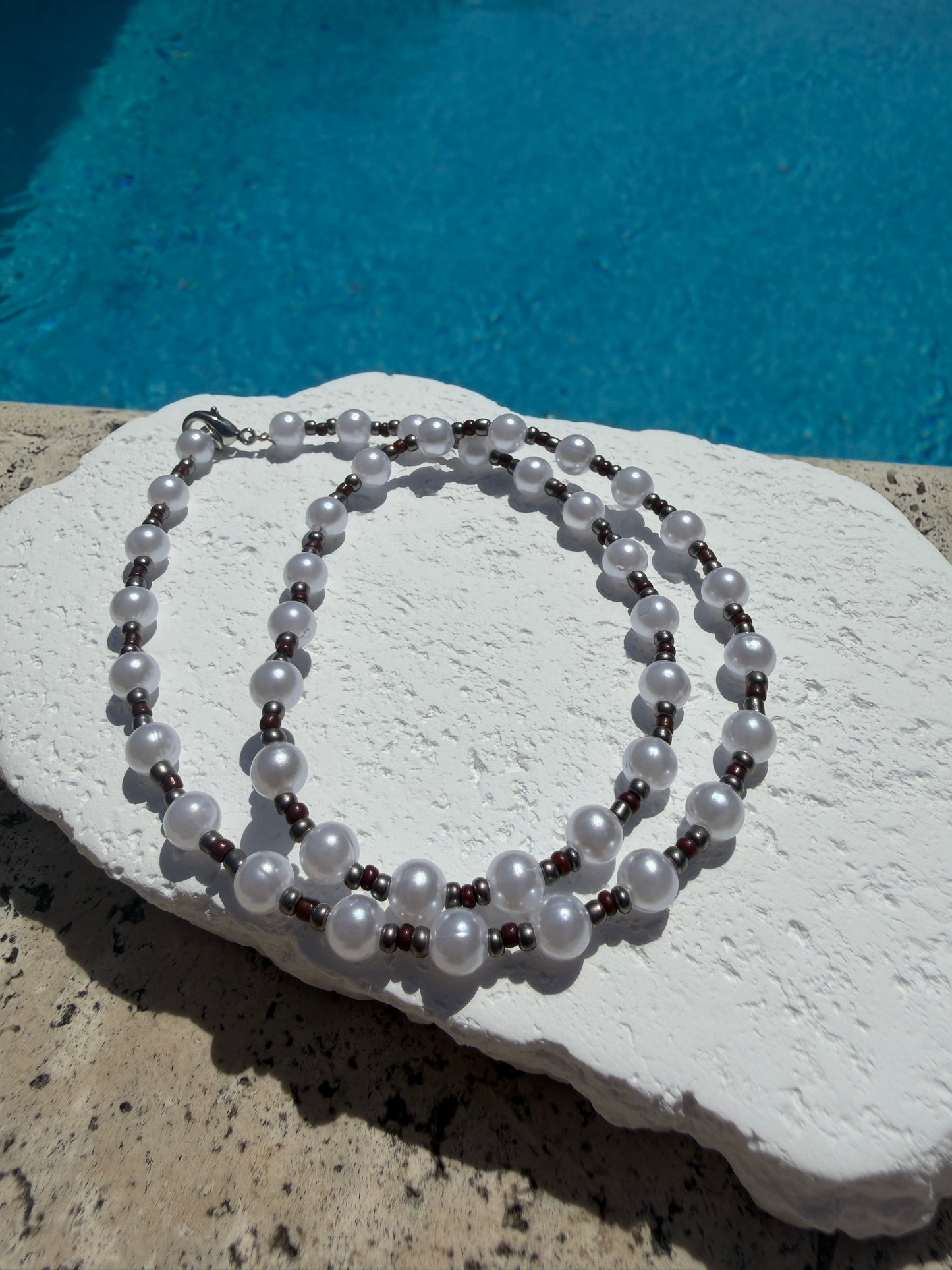 Sunkissed Pearl Necklace