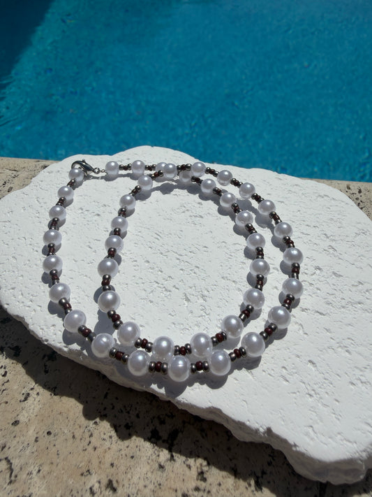 Sunkissed Pearl Necklace