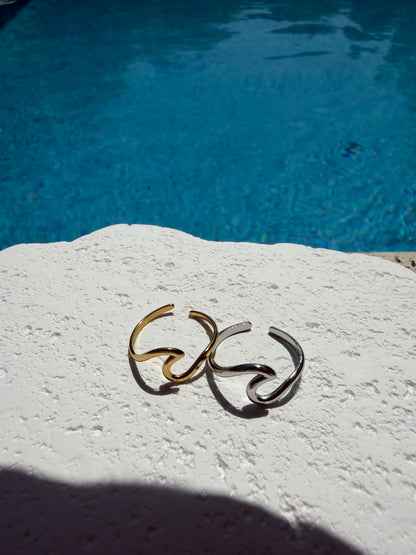Adjustable Wave Ring