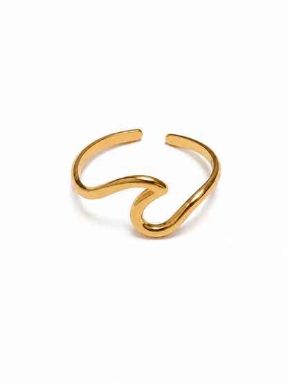 Adjustable Wave Ring