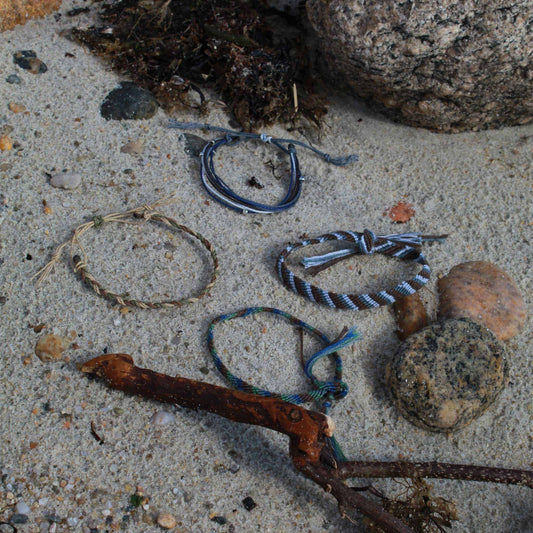Natural OBX Bracelet Stack