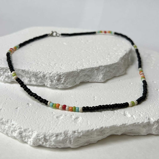 Sherbet Seed Bead Necklace