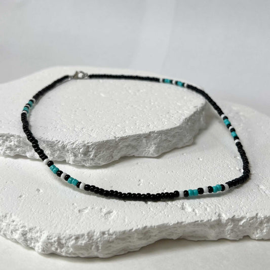 Tidal Wave Seed Bead Necklace